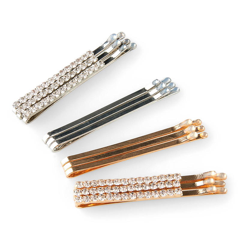 Essentii Haarspange mit und ohne Strasssteine