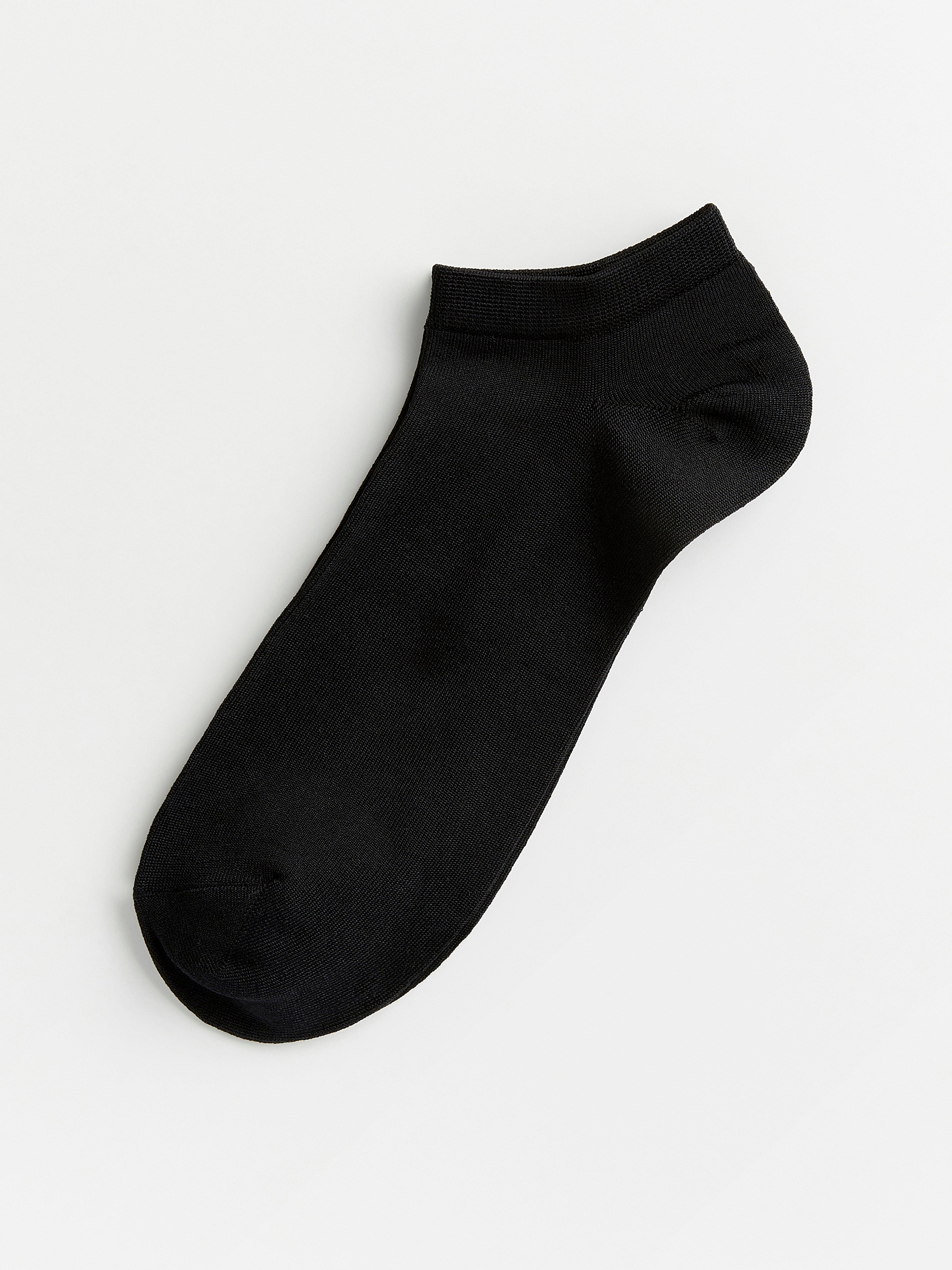 Calcetines tobilleros negros