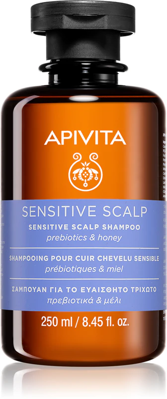 Apivita Sensitive Scalp šampón pre citlivú a podráždenú pokožku hlavy