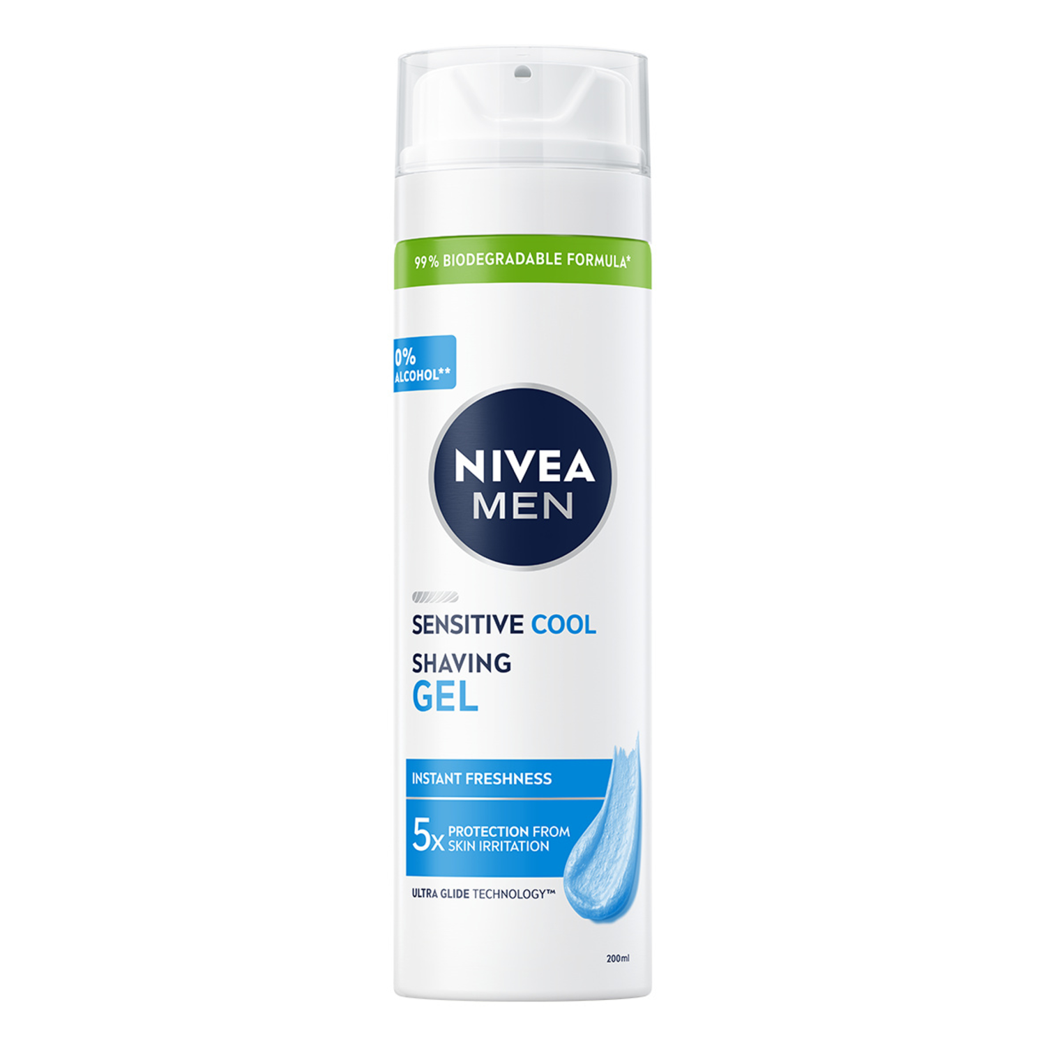 Gel douche Nivea pour hommes 500 ml Peaux sensibles