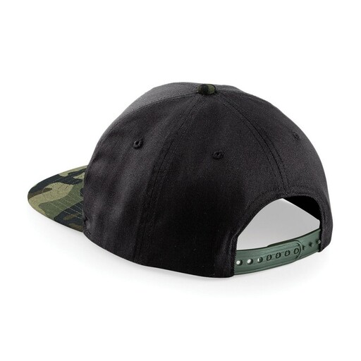 Beechfield Retro Camouflage Pet met platte klep (2 stuks)