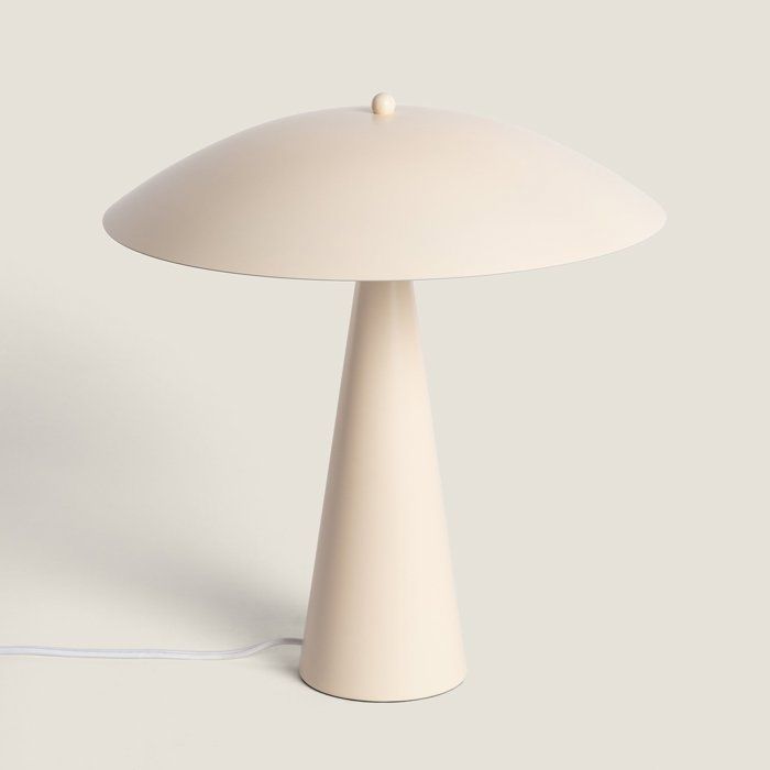 Lampe à Poser Métal Irmah Beige