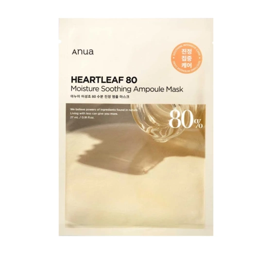 Anua Heartleaf 80 maska w płachcie 27 ml