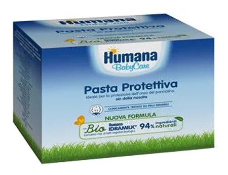HUMANA Humana Baby beschermende verzachtende pasta 200 ml beker, dermatologisch getest