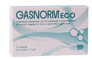 Nahrungsergänzungsmittel Gasnorm Eco 12 Kapseln