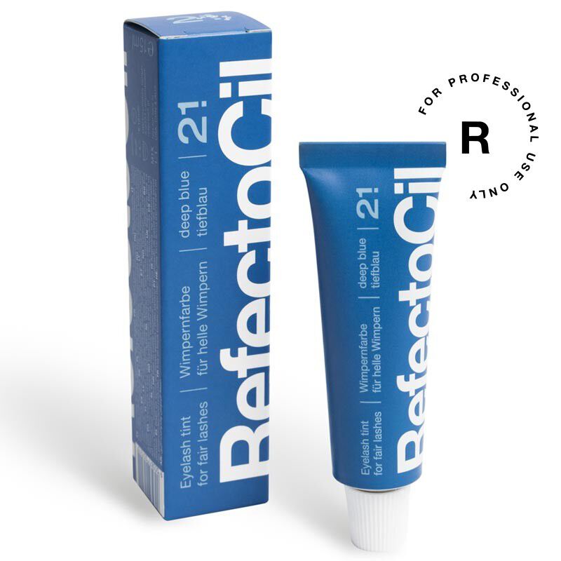 Henné RefectoCil pour sourcils et cils - teinte 2.1 Bleu foncé 15 ml
