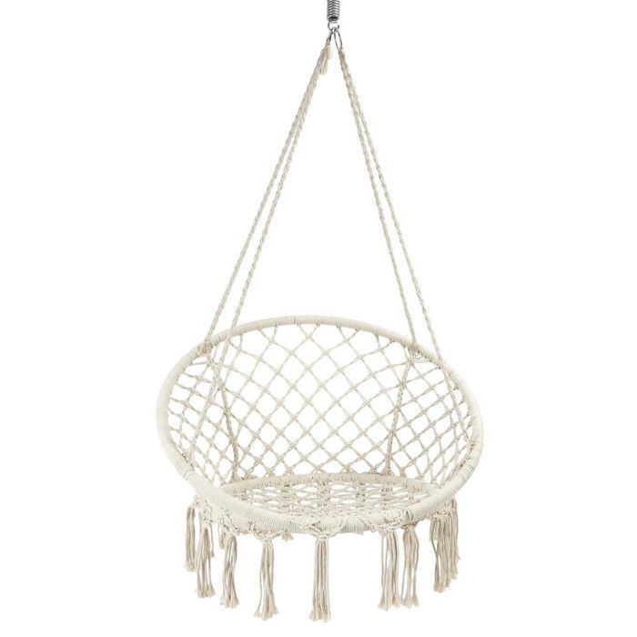 Balancelle - Home Deco Factory - Macramé - Bohême - Beige
