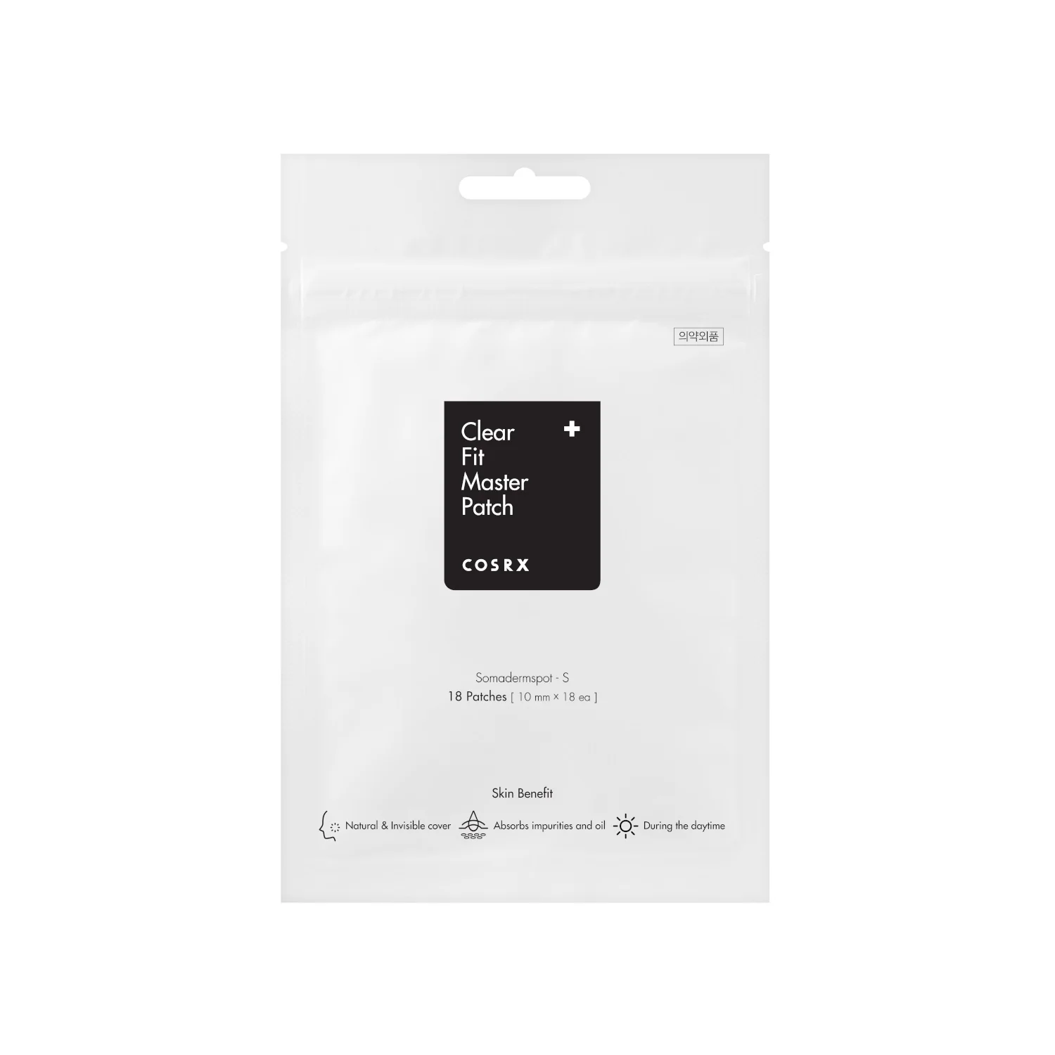 Viso Master Patch Clear Fit - Maschera Purificante viso, Tratt.viso 24 ore antimperfezioni