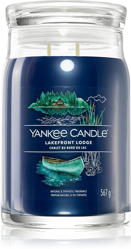 Yankee Candle Lakefront Lodge Signature aromātiskā svece