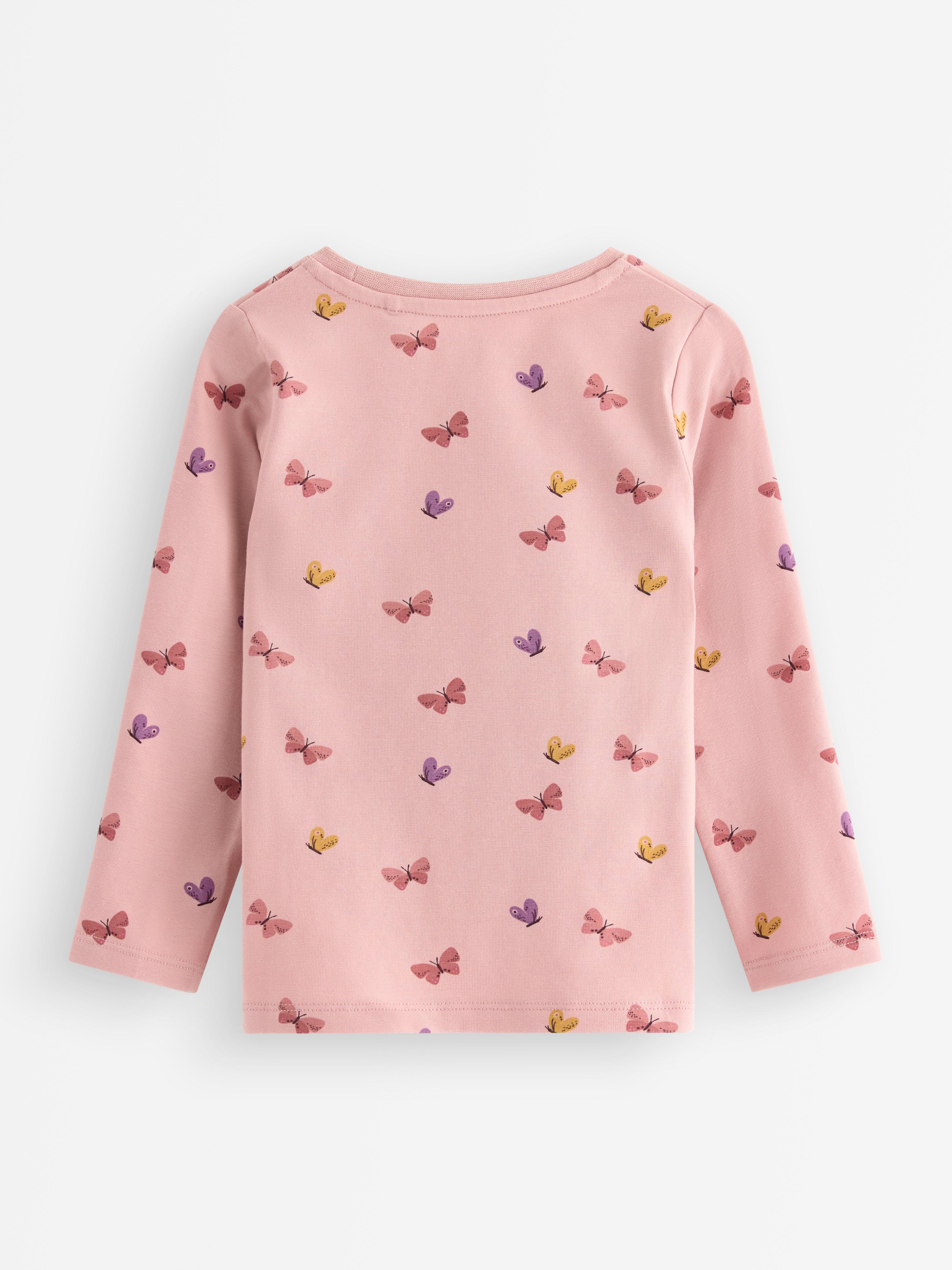 Top de manga larga color rosa empolvado