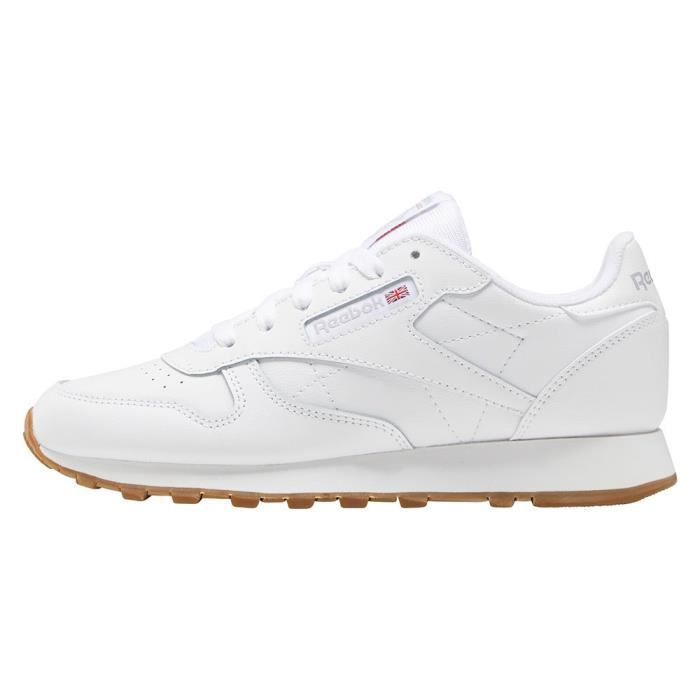 Junior boys' shoes - REEBOK - Heritage - Smooth leather - Signature midsole - White