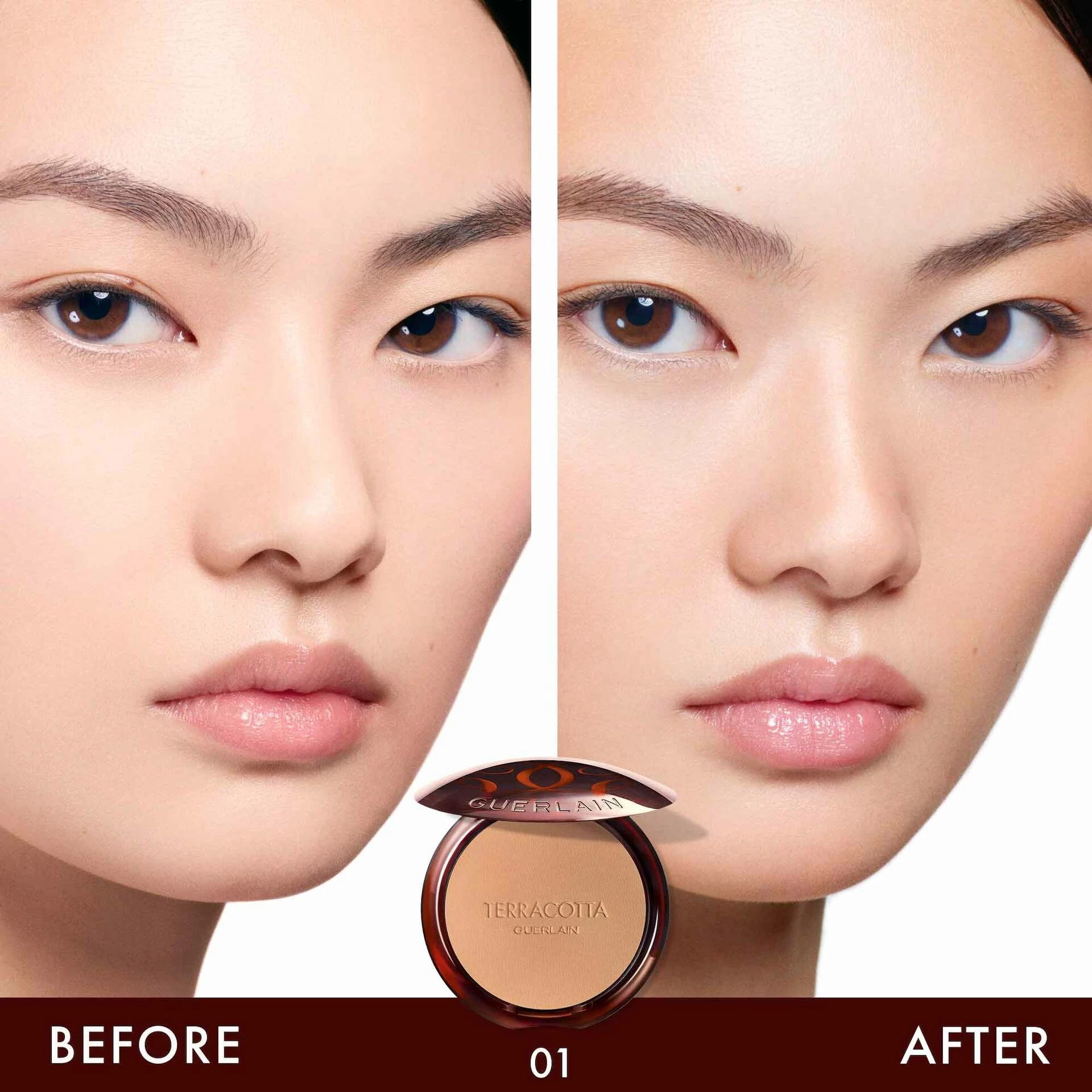 Terrakotta bronzosító púder 01 Világos meleg - GUERLAIN