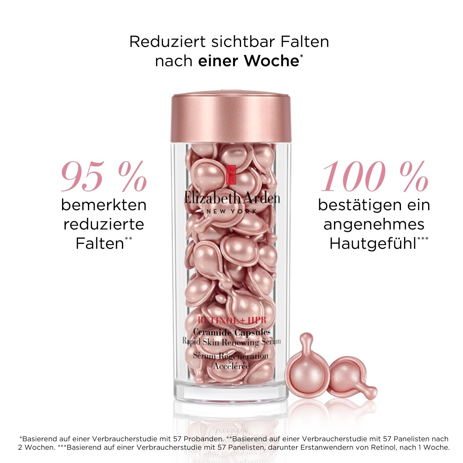 „Elizabeth Arden“ senėjimą stabdantis serumas su keramidu ir retinoliu + HPR kapsulėmis, 28 ml