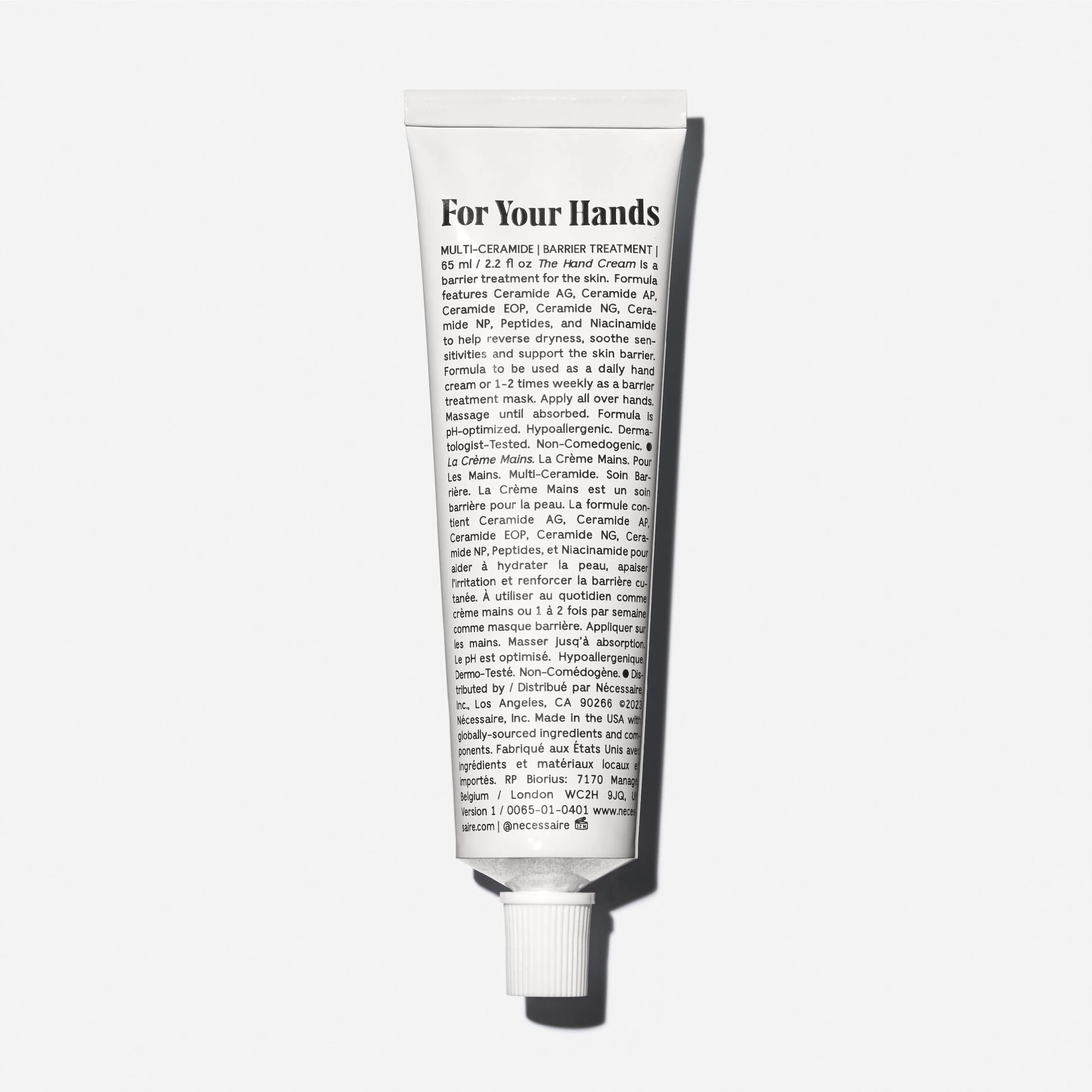 The Hand Cream 65 ml - Nécessaire