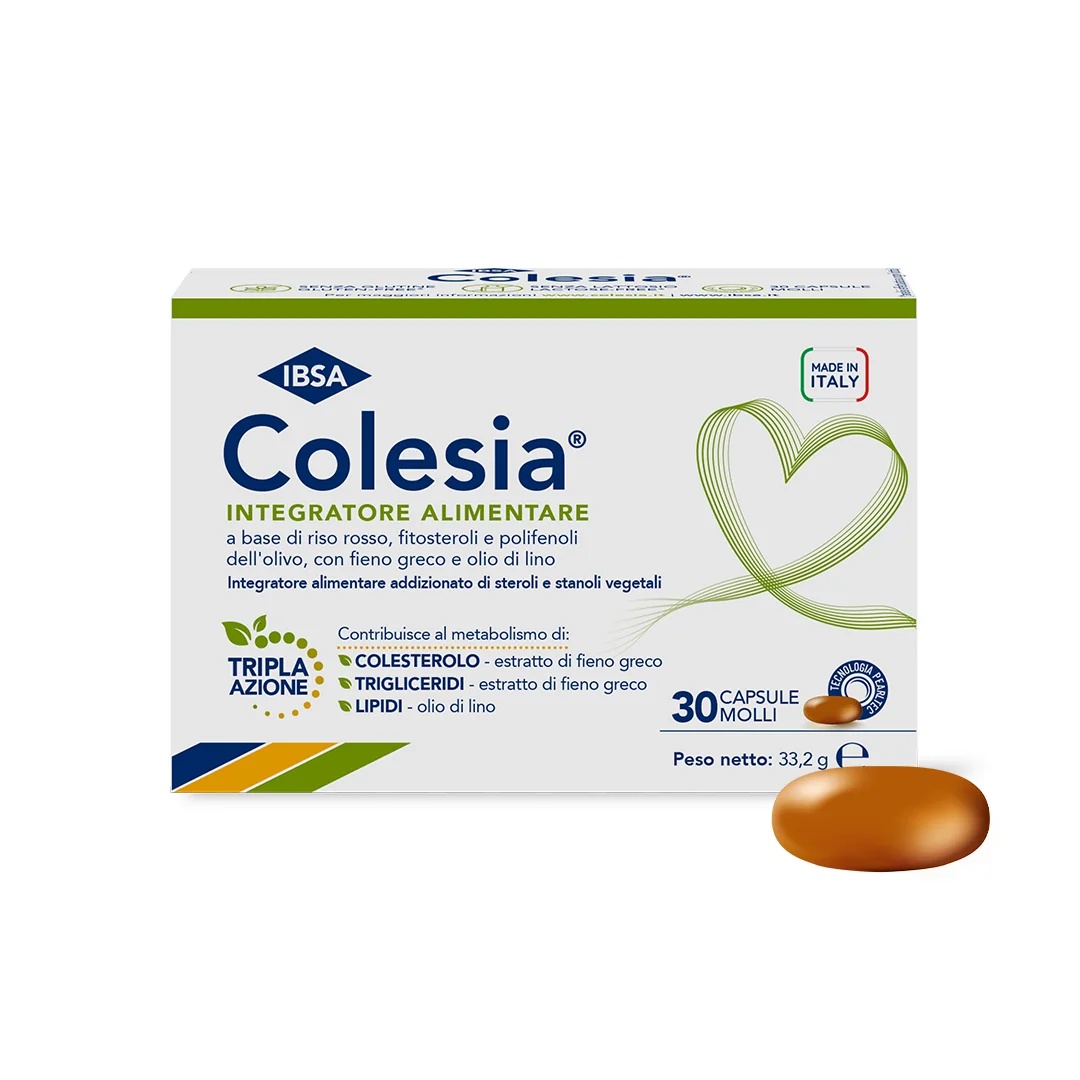 COLESIA Colesia Soft Gel 30 cápsulas para colesterol