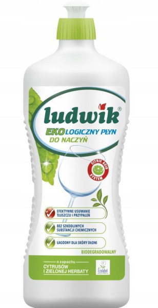 Płyn do mycia naczyń Ludwik Ekologiczny 900ml