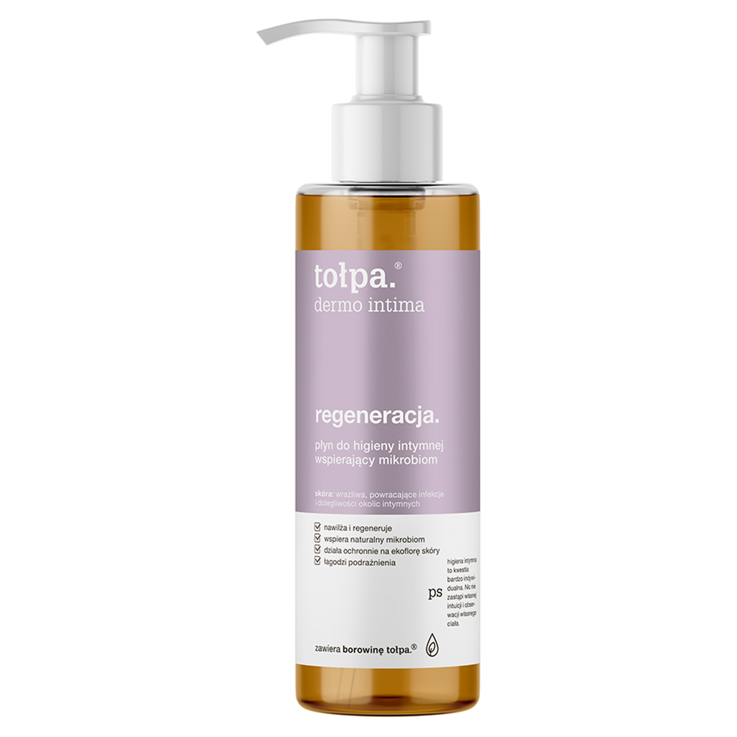 Tołpa regenerating intimate hygiene fluid 195ml Dermo Intima