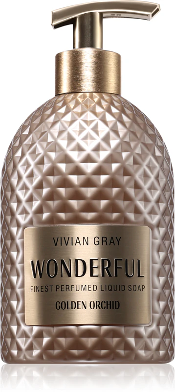 Luxusné tekuté mydlo na ruky Vivian Gray Wonderful Golden Orchid