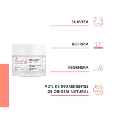 Avène Hyaluron Activ B3 Κρέμα Ανανέωσης Κυττάρων Αντιρυτιδική Κρέμα Ημέρας AH Νιασιναμίδη 50 ml 50 ml