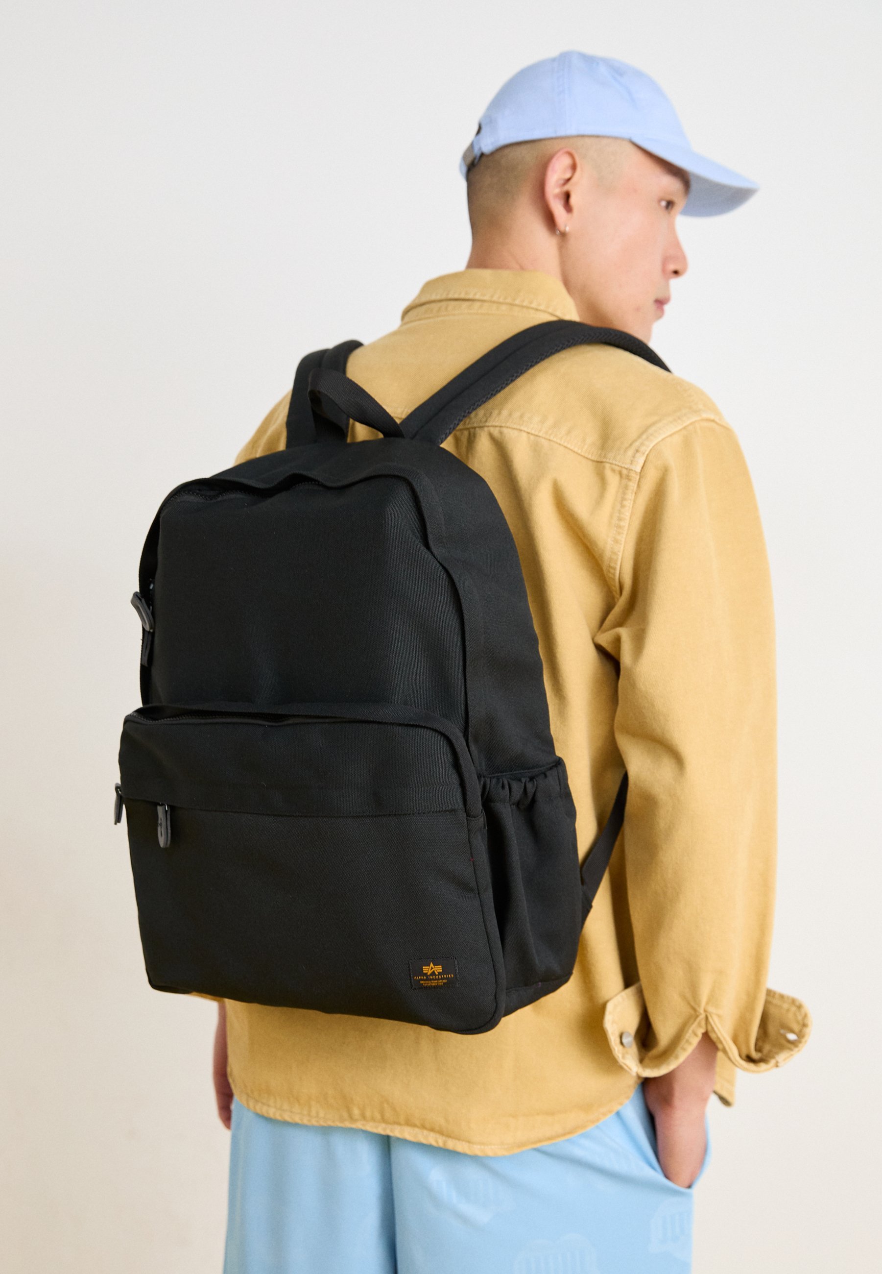 Sac à dos unisexe Alpha Industries LABEL - Noir