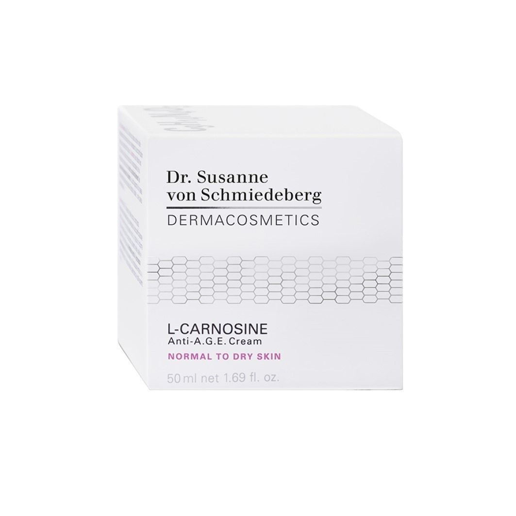 Dr. Susanne von Schmiedeberg krema za lice s L-karnozinom protiv starenja za normalnu do suhu kožu – 50 ml