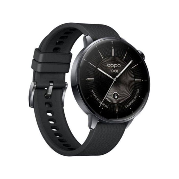 Reloj inteligente OPPO Watch X2 Mini de 43 mm con pantalla AMOLED, Wi-Fi, Bluetooth, GPS y NFC, color negro nebulosa, resistente al agua IP68.