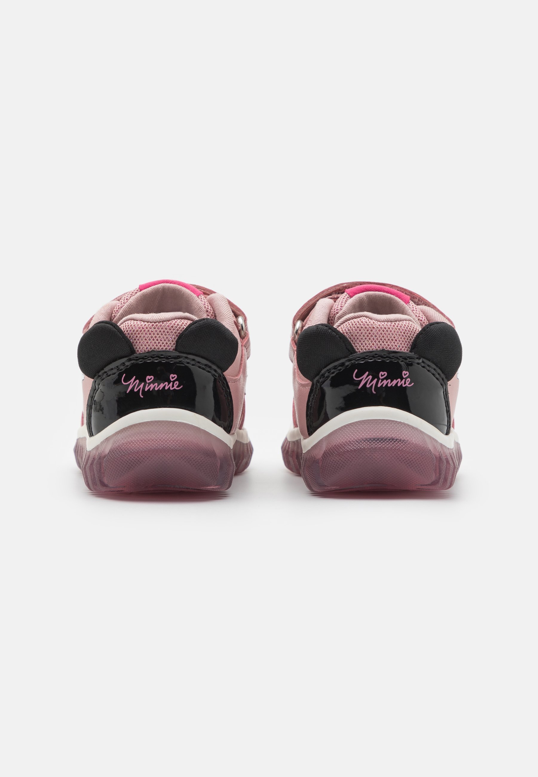 Geox LIGHTYLOO GIRL LIGHT UP - Sneakers - oudroze/zwart