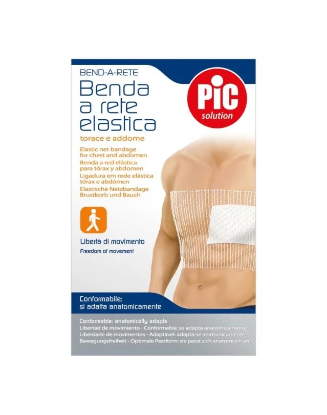 Schlauchförmiger Netzverband PIC Pic, Dicke 6, Brust, Abdomen, 3 m