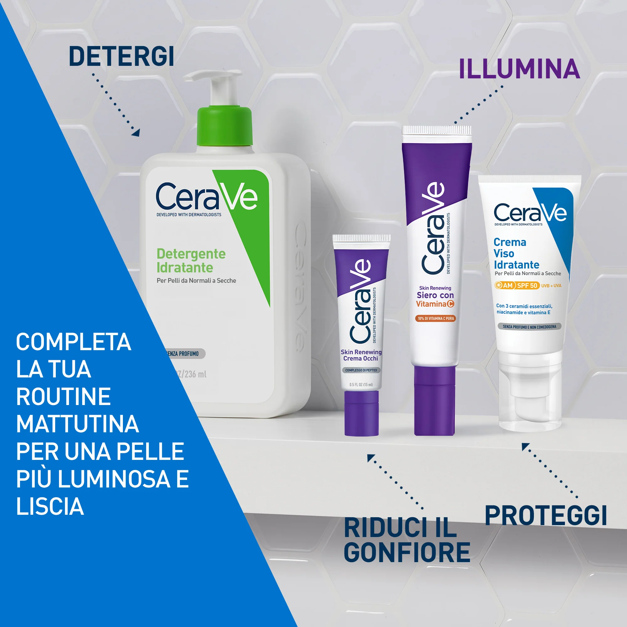 Anti-età Skin Renewing Siero Vitamina C - Siero viso illuminante, Siero viso primi segni, Trattamento Rigenerante