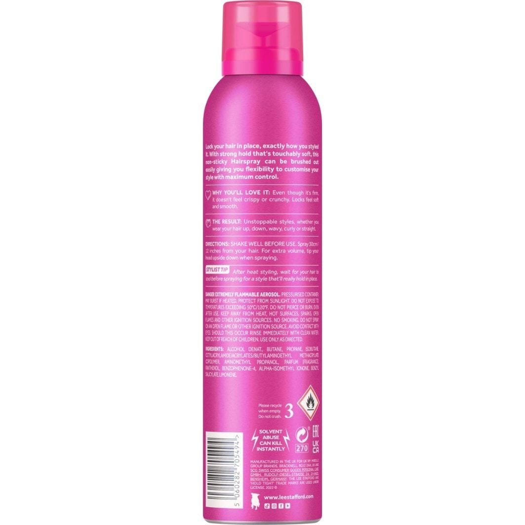 Lee Stafford stipras fiksācijas matu laka – 50 ml