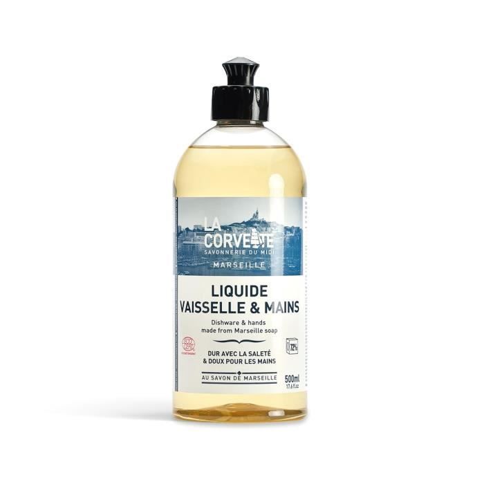 La Corvette Marseille Liquide Vaisselle et Mains 500ml