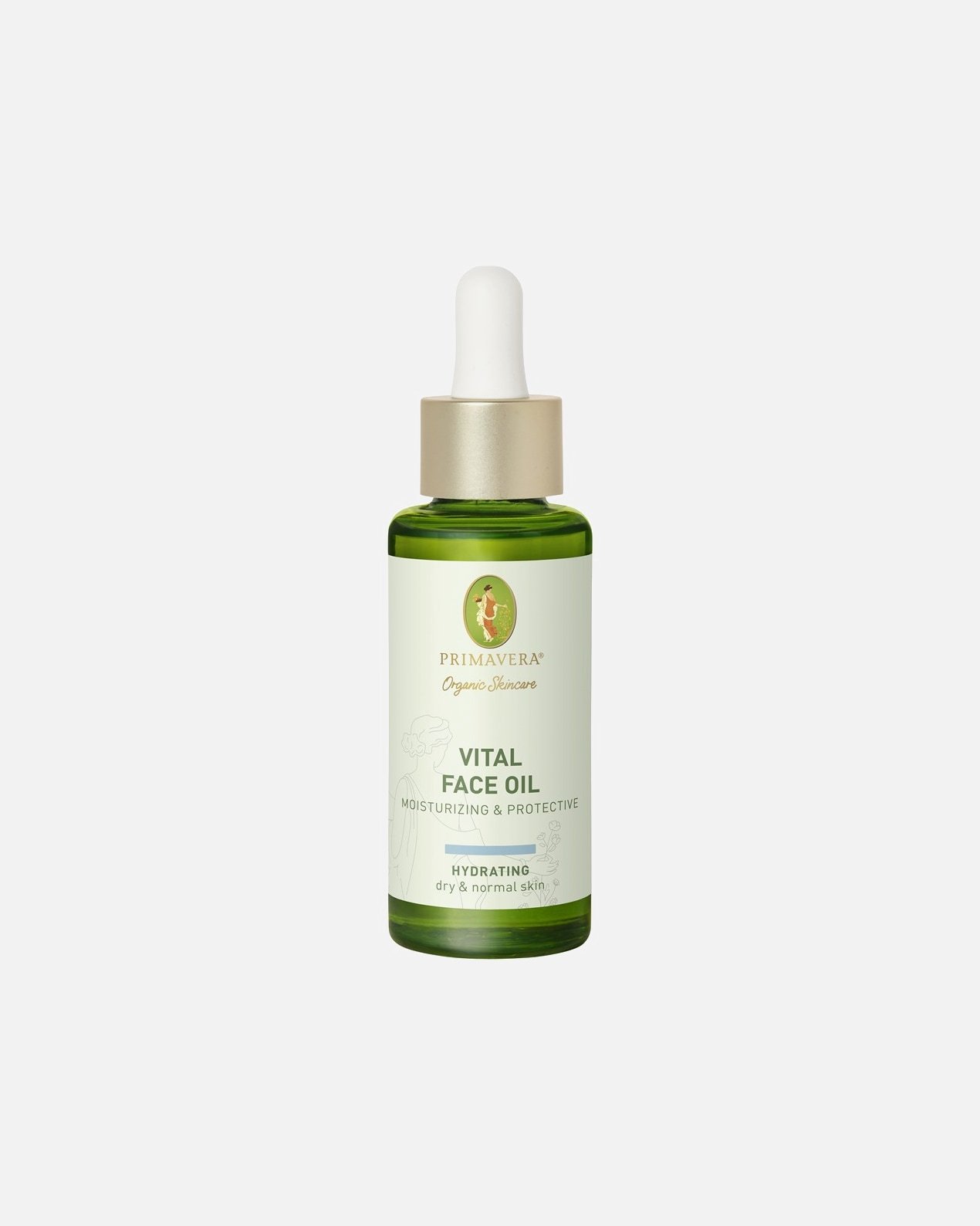 Primavera Vital dnevna krema za obraz, vlažilno in zaščitno olje - 30 ml