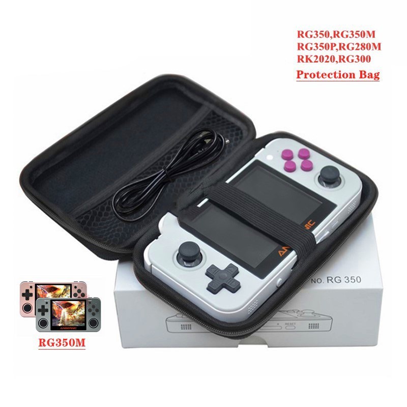 Portable Protection Bag For RG350P RG300X RG351V Retro Game Console RG351P RG300 LDK and PocketGo Handheld Case