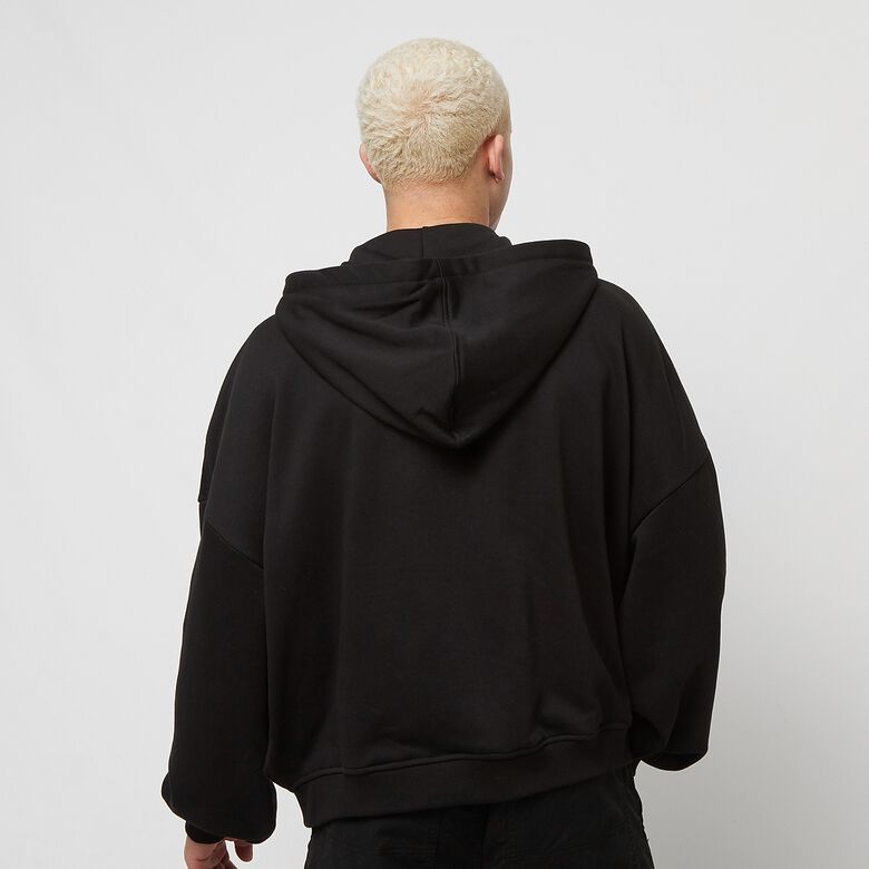 Biologische hoodie met rits uit de jaren 90