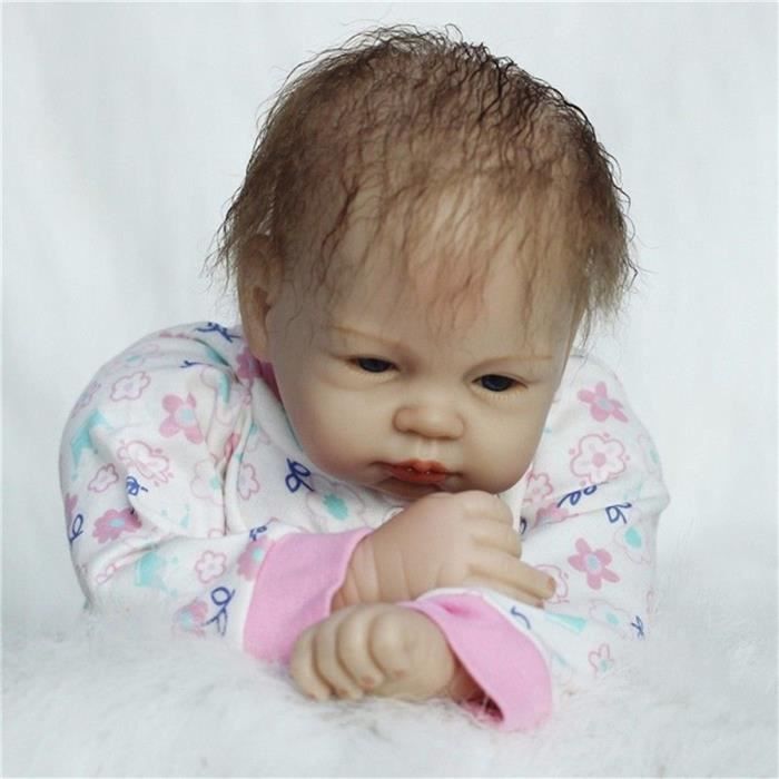 Poupée Reborn - NEUFU - Nouveau-né - Silicone - 55cm - Mixte - Cadeau enfant
