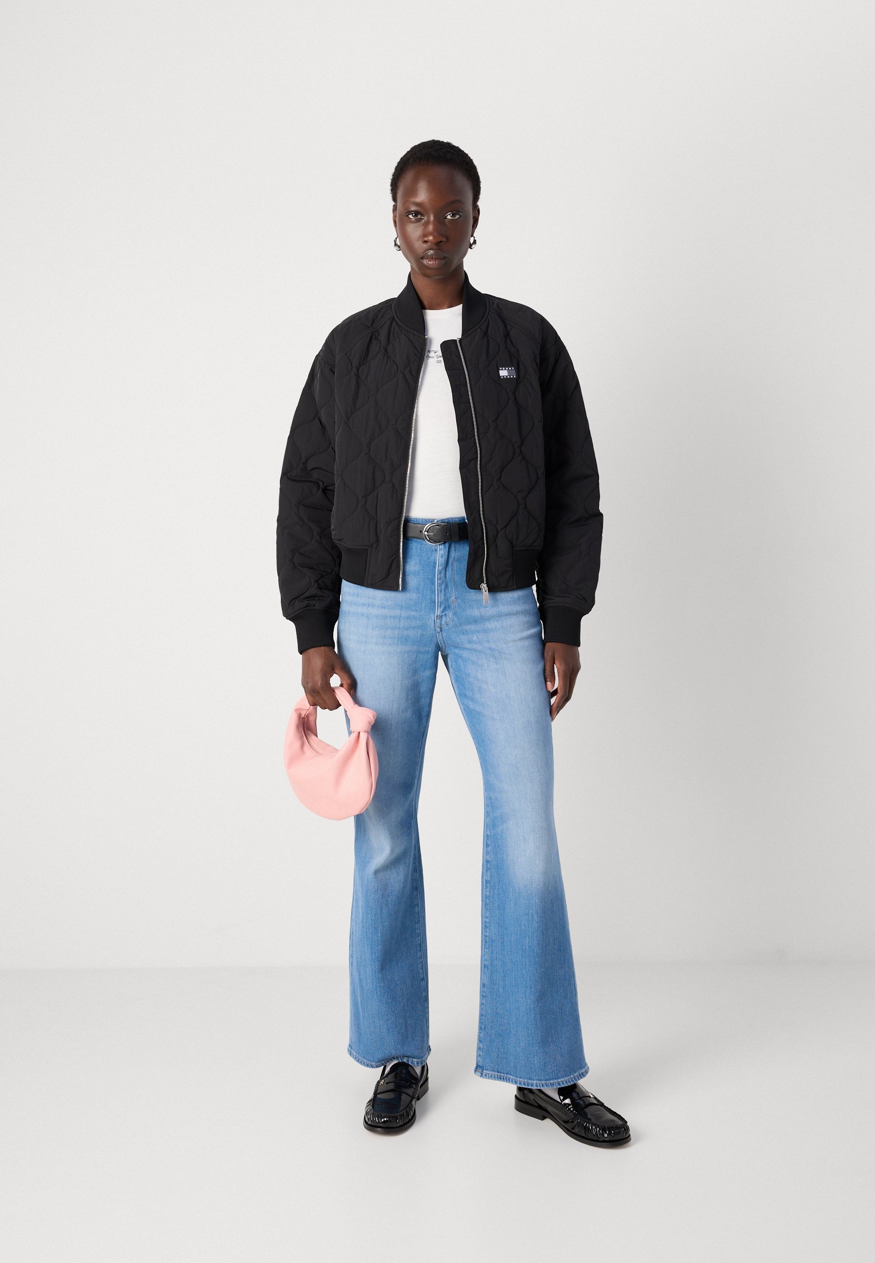 Giacca bomber Tommy Jeans - nera