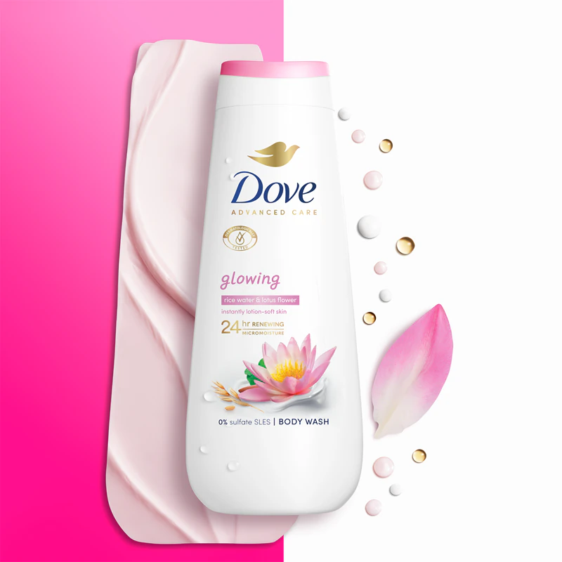 Dove Advanced Care Glowing Moisturizing Shower Gel