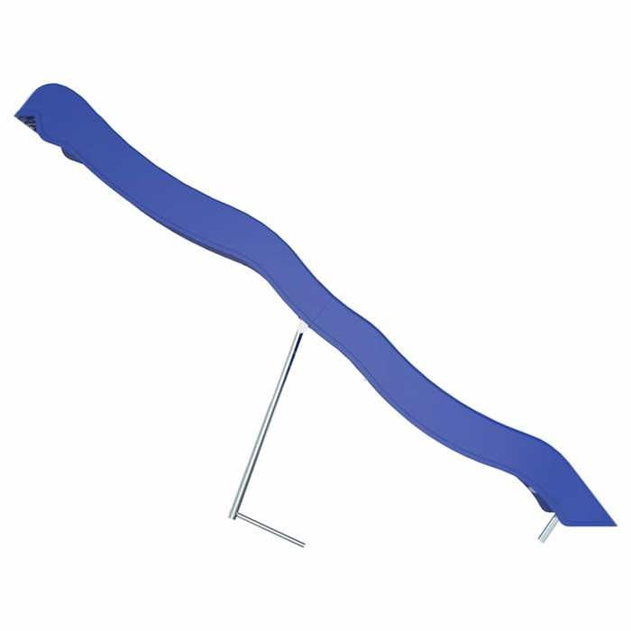 vidaXL Speelglijbaan, Buitenspeelgoed, Speeltoestel, Kinderglijbaan voor Tuin, Terras en Buitengebruik, Blauw 826599