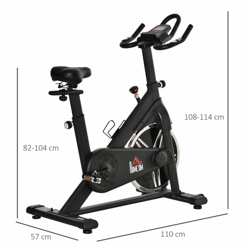 Homcom Verstellbares Heimtrainer, Stahl & ABS