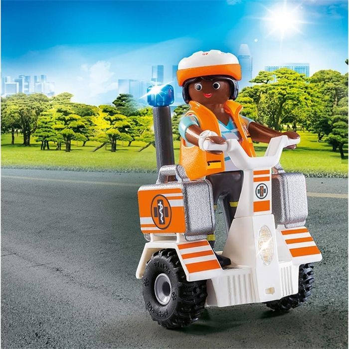 Playmobil City Life Rescuer and Segway