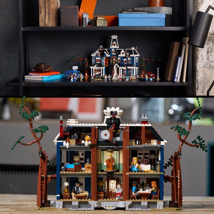 LEGO Icons 11370 Stranger Things: Het Creel-huis - Bouwset voor volwassenen - Cadeau