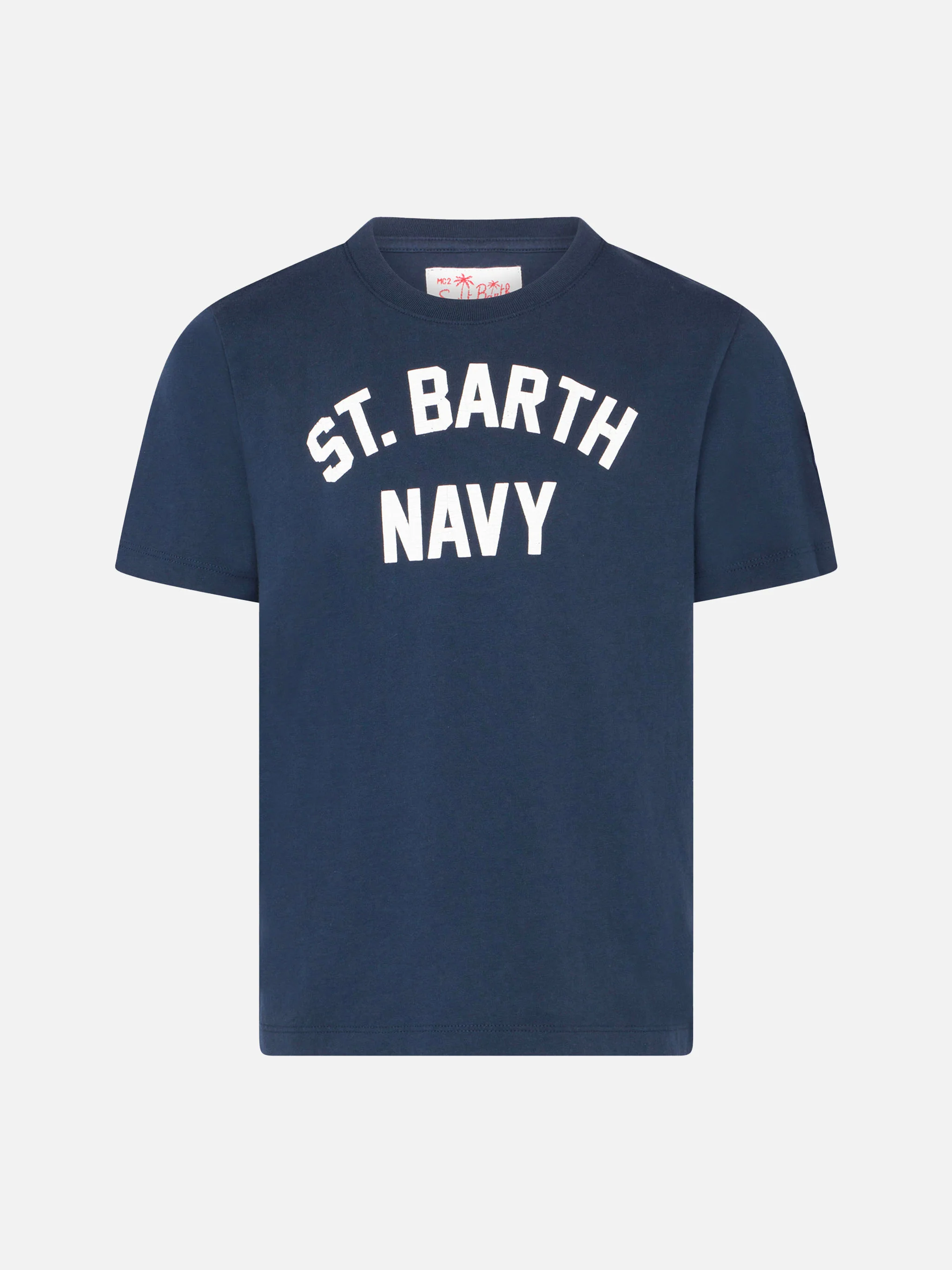 Lichtblauw T-shirt voor St. Patrick's Day. Barth Navy