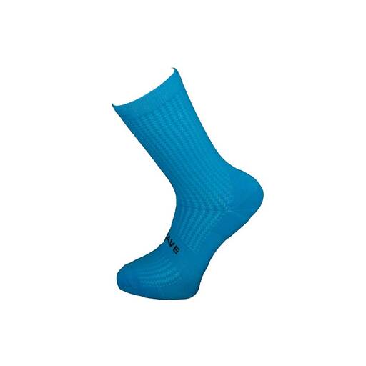 De One Brave Blue technische sokken