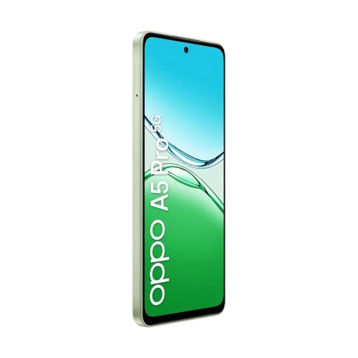Smartphone - OPPO - A5 Pro - 8 GB de RAM - 256 GB - 5G - Verde oliva