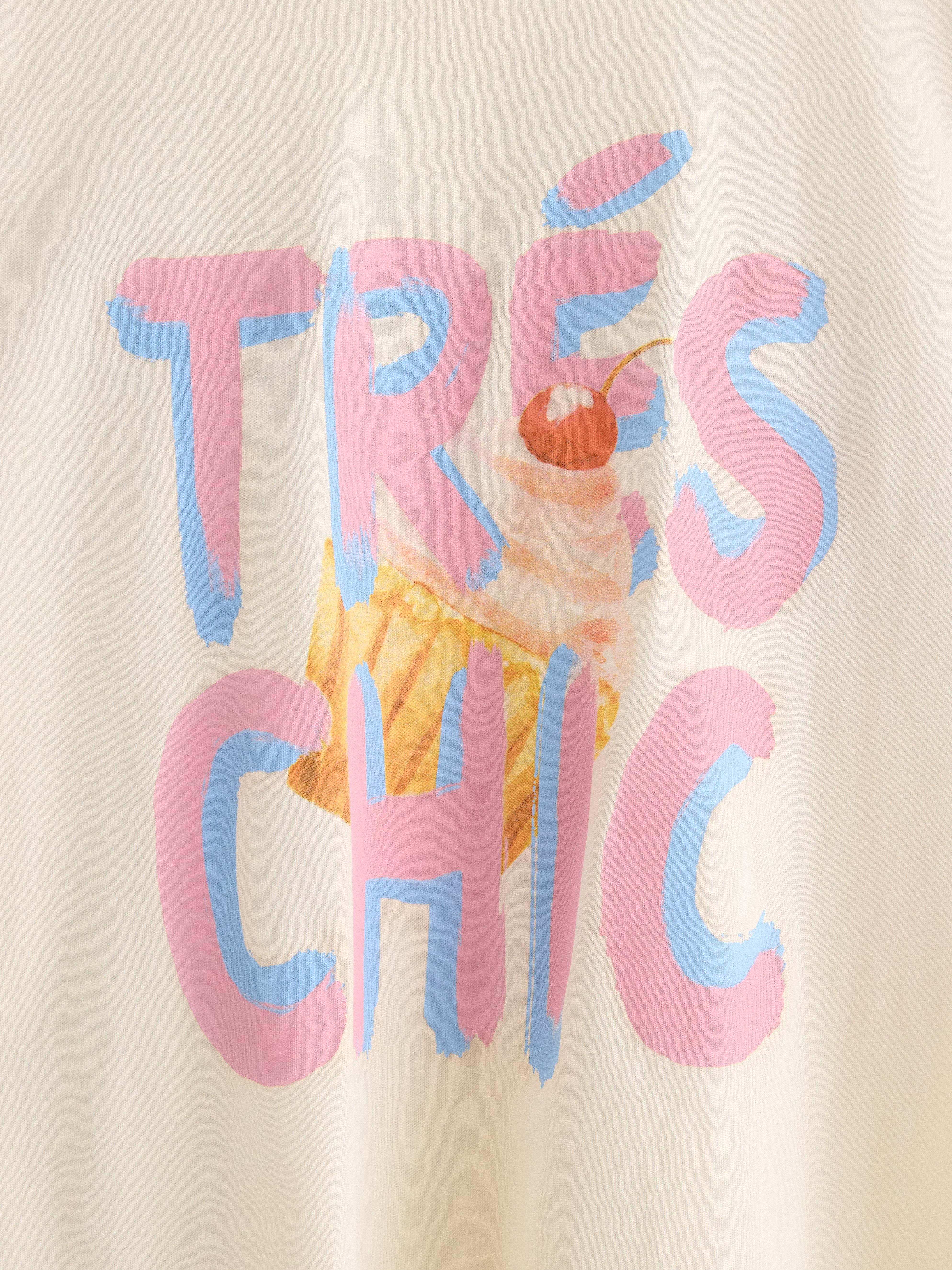 T-skjorte lys beige