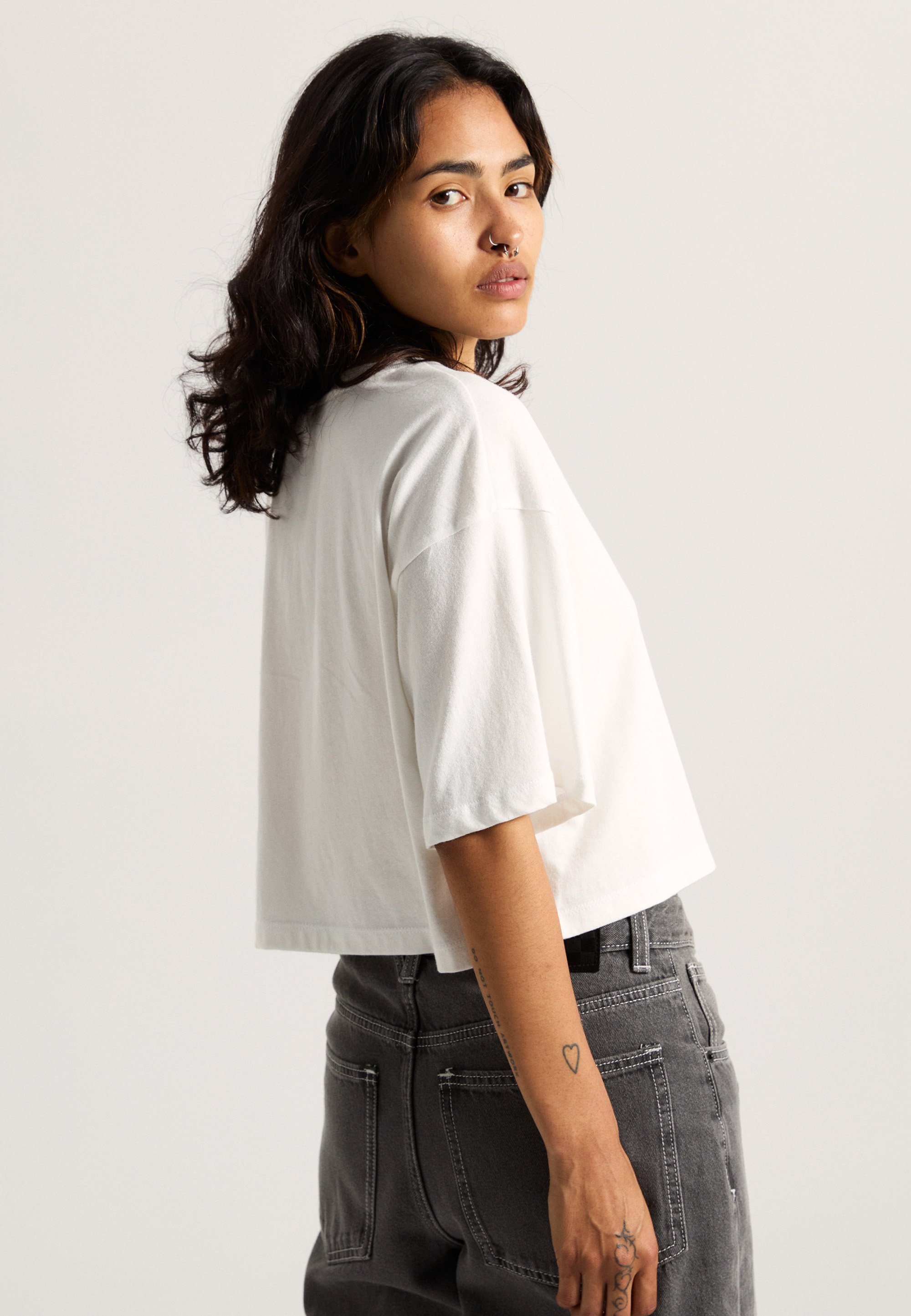 Vans RHYTHM - T-shirt met print - wit