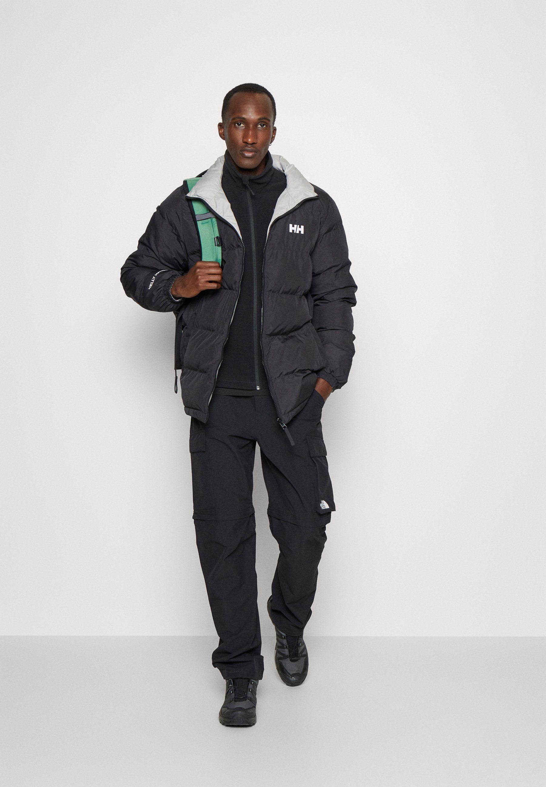 Helly Hansen YU 23 REVERSIBLE PUFFER - Talvitakki - black