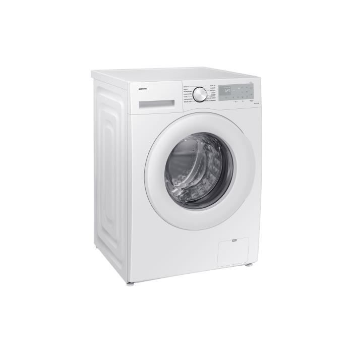 Lave-linge hublot SAMSUNG Ecobubble™ WW90CGC04DTH - 9 kg - Induction - L60cm - 1400 trs/min - Classe A - Connecté - Blanc