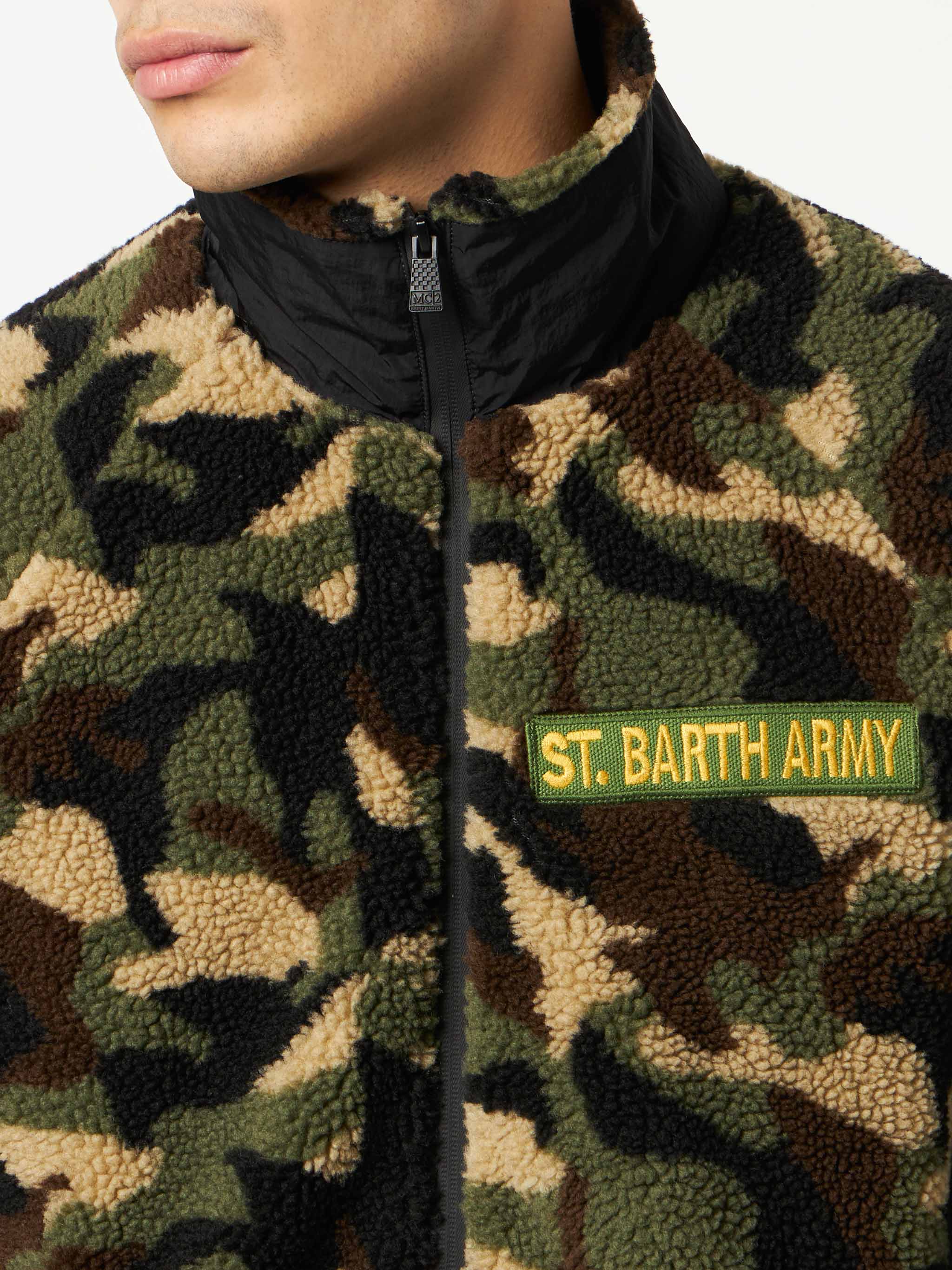 Sherpa-jas met patch