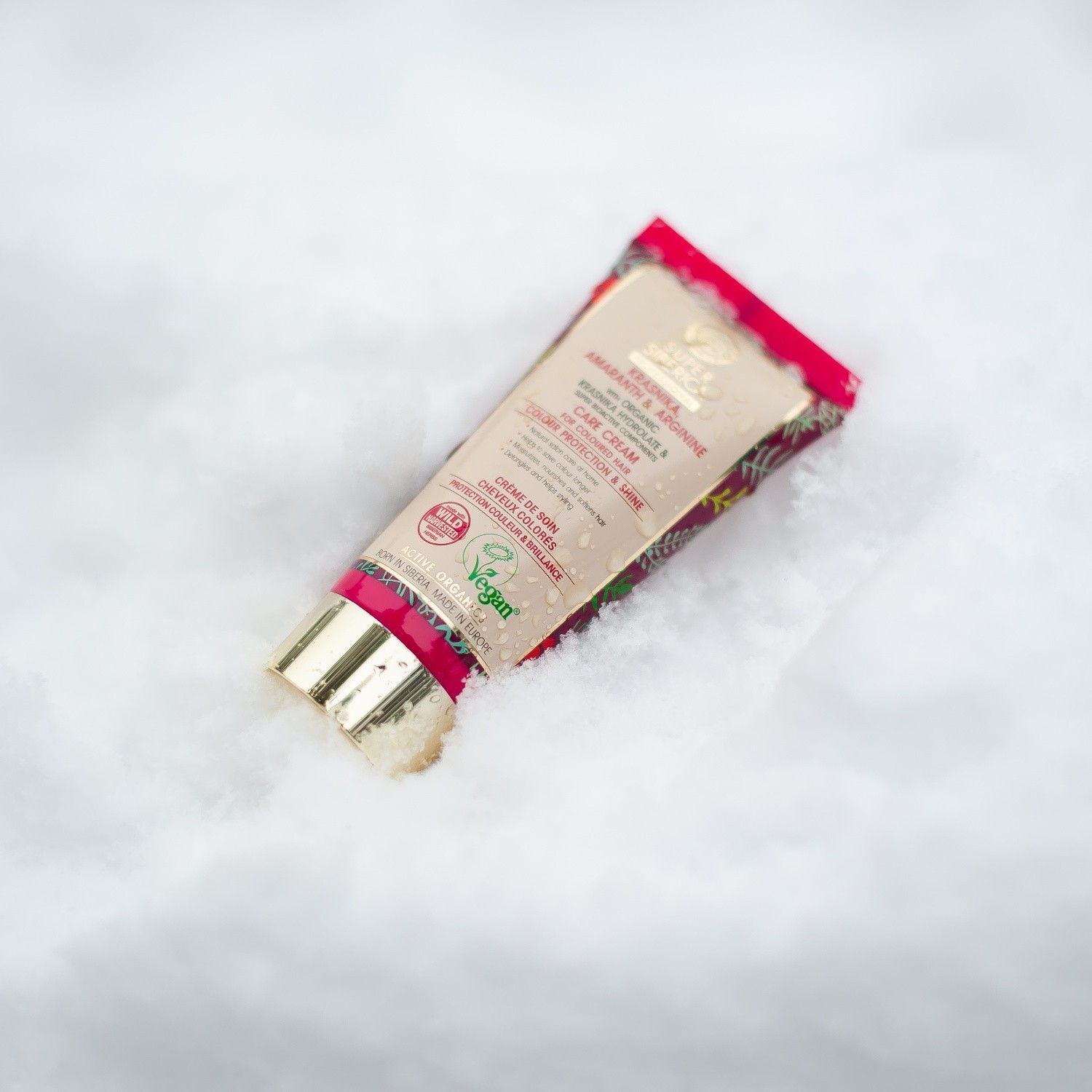 Natura Siberica Crème de soin Kraniska et Amarante cheveux colorés